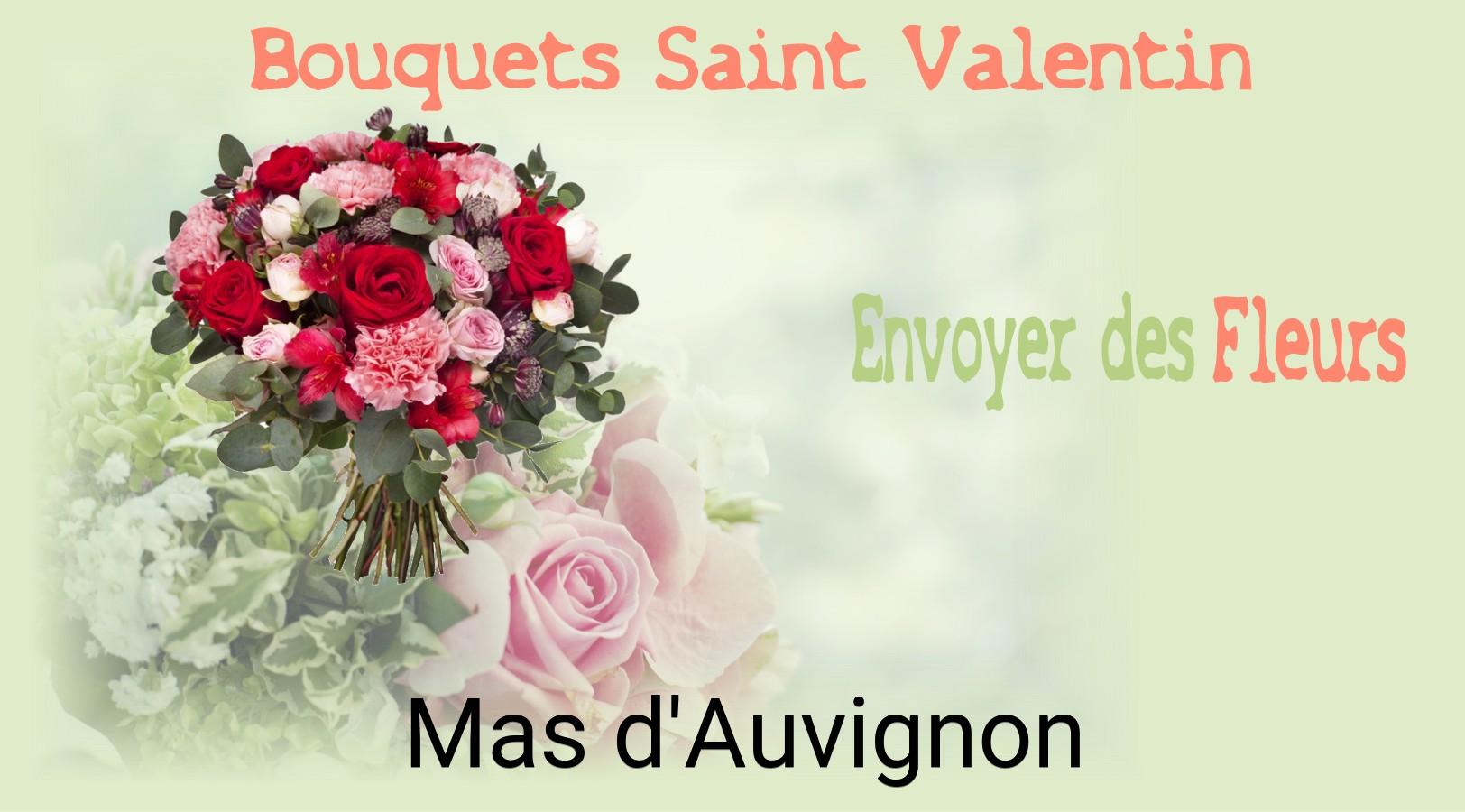 Roses de Saint-Valentin livrées à Mas-d'Auvignon